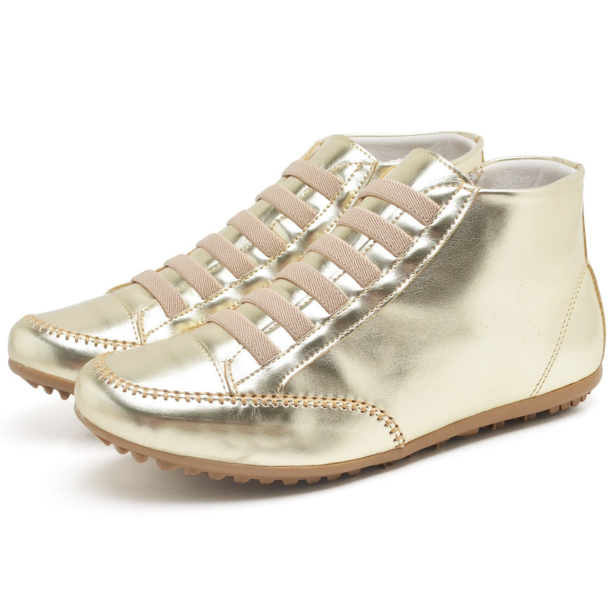 Bota Rasteira GiuliaCapri COURO ECO Metalizado Cod501