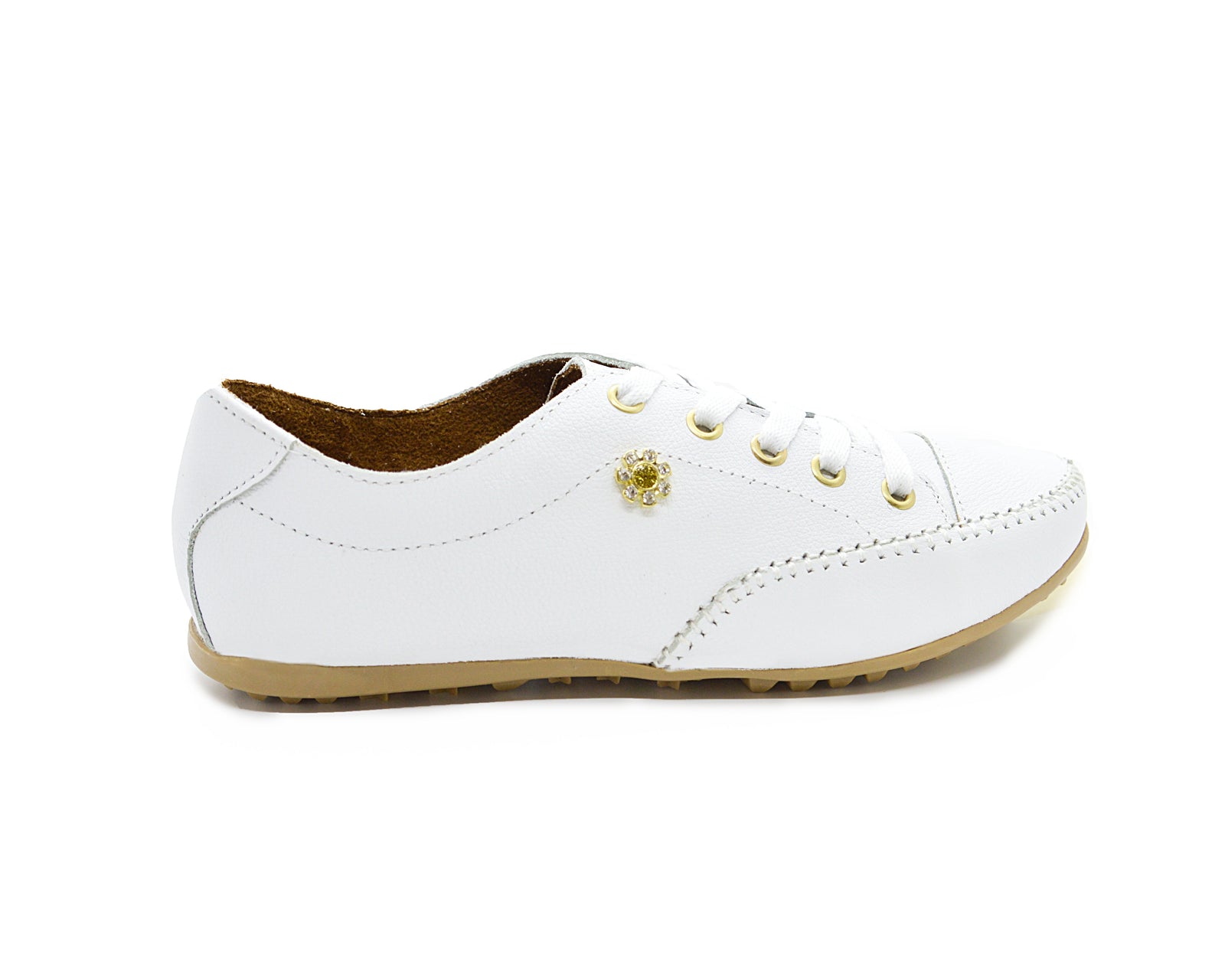 Sapatênis Feminino em Couro Legítimo Paola Ferrara - VÁRIAS CORES - TODO FORRADO - cod800 -10x R$23,99